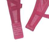 Set 3 pezzi reggiseno slip & perizoma a rete da donna - lingerie ATREND