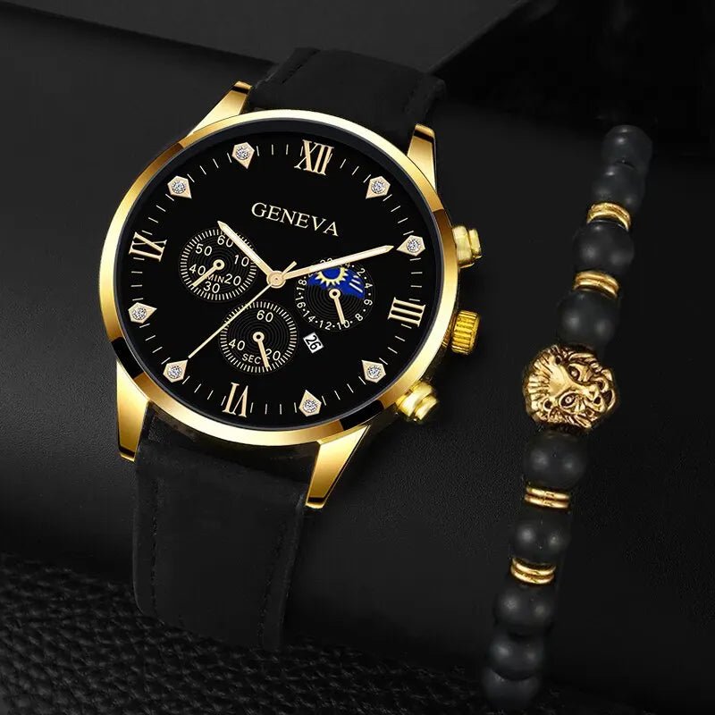 Set casual orologio e braccialetto da uomo ATREND