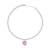 Set collana a catena e orecchini con pietra da donna ATREND