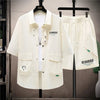 Set coordinato camicia e pantaloncini da uomo ATREND