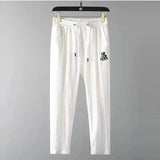 Set coordinato camicia e pantaloni chiusura a lacci da uomo - set coordinato ATREND