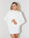 Set coordinato casual blazer e minigonna da donna ATREND