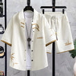 Set coordinato casual camicia e pantaloncini da duomo ATREND