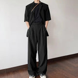 Set coordinato casual camicia e pantaloni da uomo - set coordinato ATREND