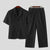 Set coordinato casual camicia e pantaloni da uomo ATREND