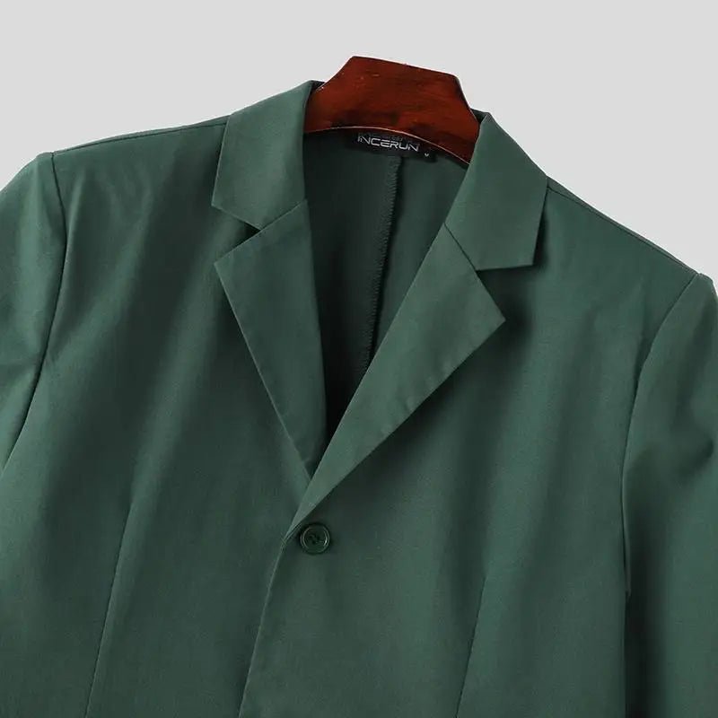 Set coordinato casual camicia e pantaloni da uomo - set coordinato ATREND