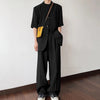 Set coordinato casual camicia e pantaloni da uomo ATREND
