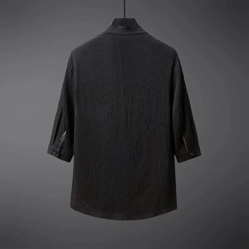 Set coordinato casual camicia e pantaloni da uomo ATREND