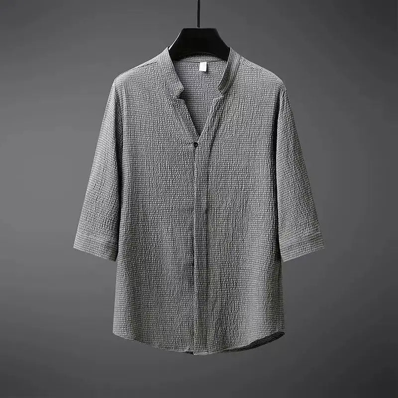 Set coordinato casual camicia e pantaloni da uomo ATREND