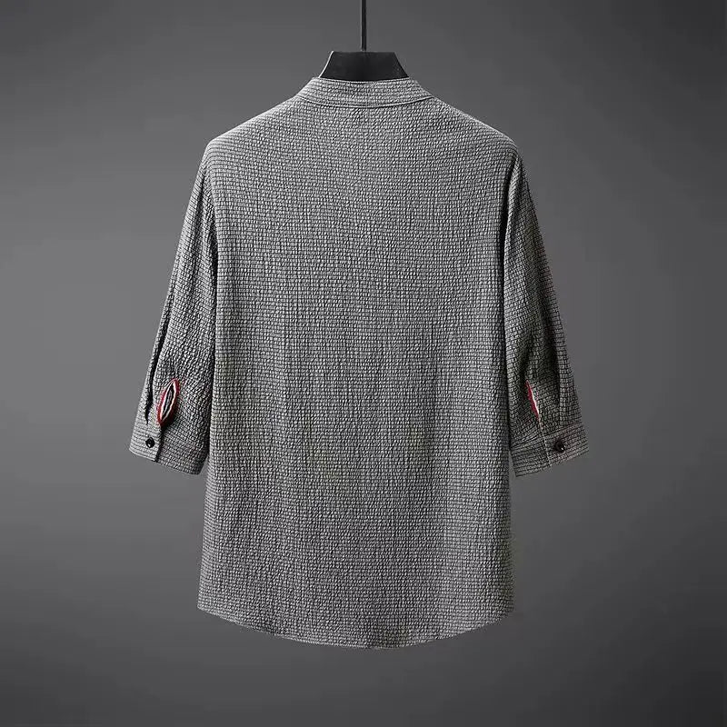 Set coordinato casual camicia e pantaloni da uomo ATREND