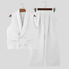 Set coordinato casual gilet e pantaloni da uomo ATREND