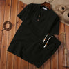 Set coordinato casual t-shirt e pantaloncini da uomo ATREND