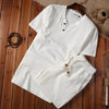 Set coordinato casual t-shirt e pantaloncini da uomo ATREND