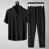 Set coordinato casual t-shirt e pantaloni da uomo - set coordinato ATREND