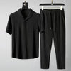 Set coordinato casual t-shirt e pantaloni da uomo ATREND