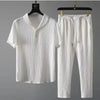 Set coordinato casual t-shirt e pantaloni da uomo ATREND