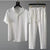 Set coordinato casual t-shirt e pantaloni da uomo ATREND