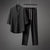 Set coordinato casual t-shirt e pantaloni da uomo ATREND