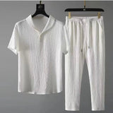 Set coordinato casual t-shirt e pantaloni da uomo - set coordinato ATREND