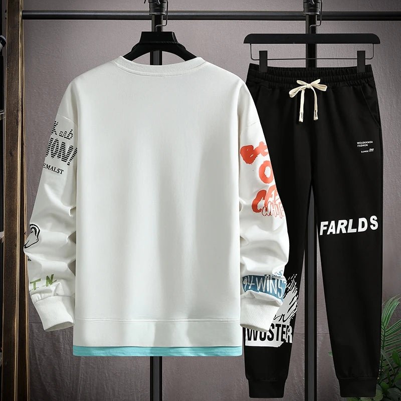 Set coordinato felpa e pantaloni da uomo ATREND
