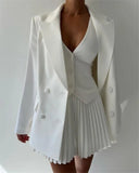 Set coordinato gilet senza maniche e gonna da donna ATREND