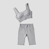 Set coordinato sportivo pantaloncini e top da donna - set coordinato ATREND