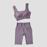 Set coordinato sportivo pantaloncini e top da donna - set coordinato ATREND