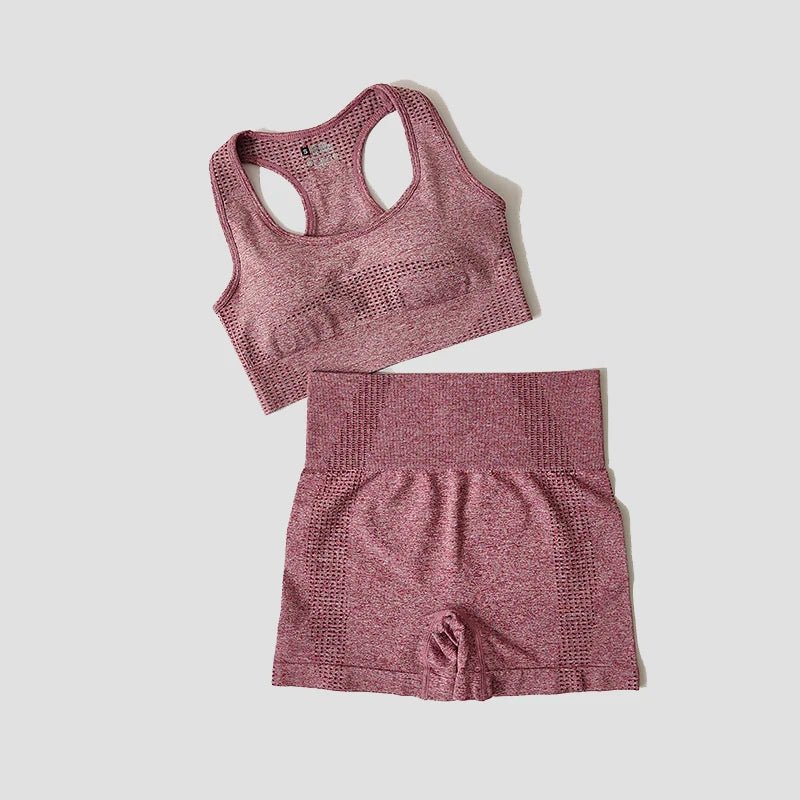 Set coordinato sportivo pantaloncini e top da donna - set coordinato ATREND