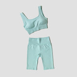 Set coordinato sportivo pantaloncini e top da donna - set coordinato ATREND