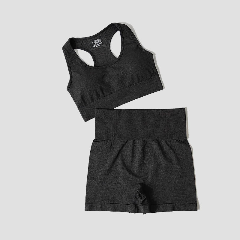 Set coordinato sportivo pantaloncini e top da donna - set coordinato ATREND