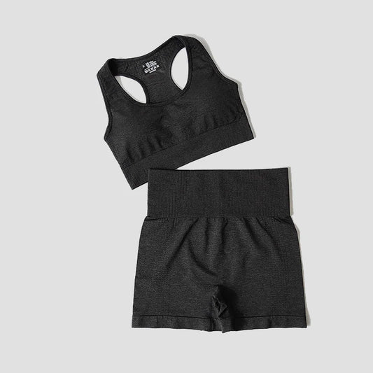 Set coordinato sportivo pantaloncini e top da donna - set coordinato ATREND
