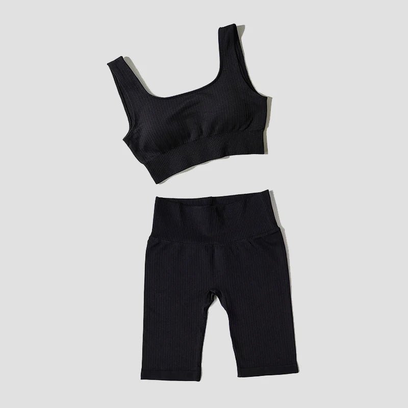 Set coordinato sportivo pantaloncini e top da donna - set coordinato ATREND