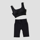 Set coordinato sportivo pantaloncini e top da donna - set coordinato ATREND