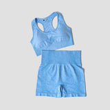 Set coordinato sportivo pantaloncini e top da donna - set coordinato ATREND