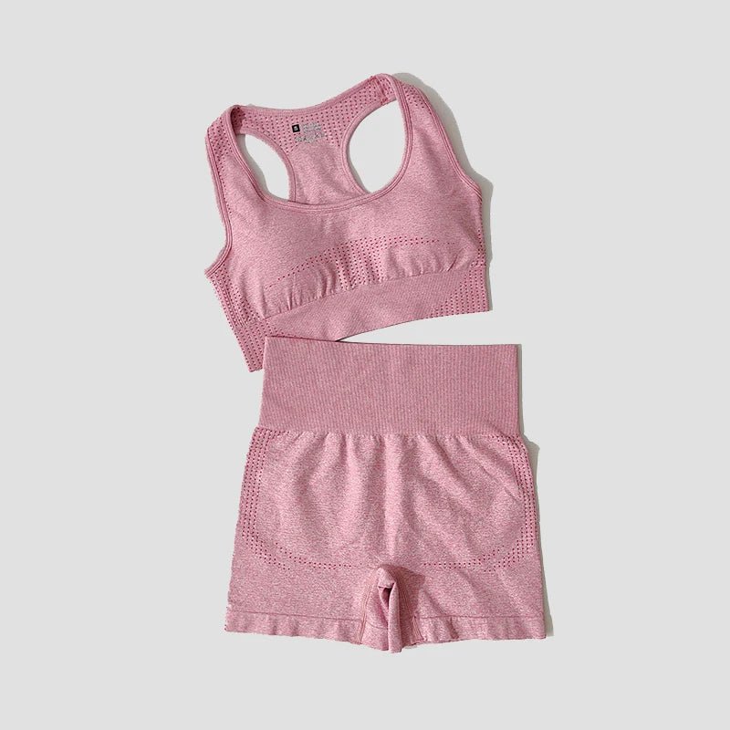 Set coordinato sportivo pantaloncini e top da donna - set coordinato ATREND