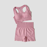 Set coordinato sportivo pantaloncini e top da donna - set coordinato ATREND