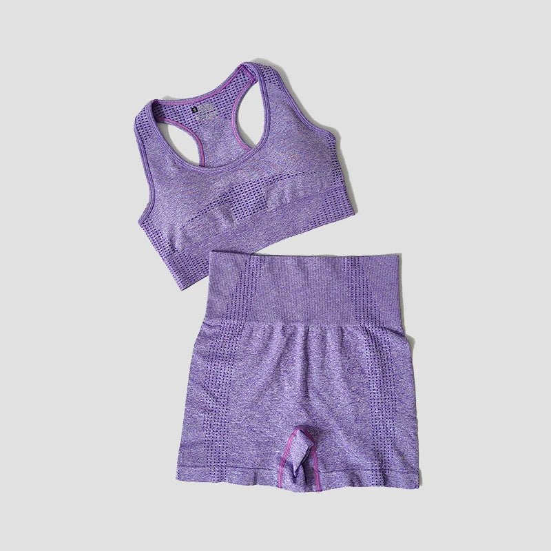 Set coordinato sportivo pantaloncini e top da donna - set coordinato ATREND