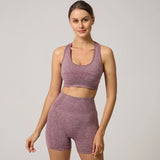 Set coordinato sportivo pantaloncini e top da donna - set coordinato ATREND