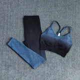 Set coordinato sportivo pantaloni e top da donna - set coordinato ATREND