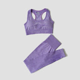 Set coordinato sportivo pantaloni e top da donna - set coordinato ATREND