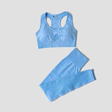 Set coordinato sportivo pantaloni e top da donna - set coordinato ATREND