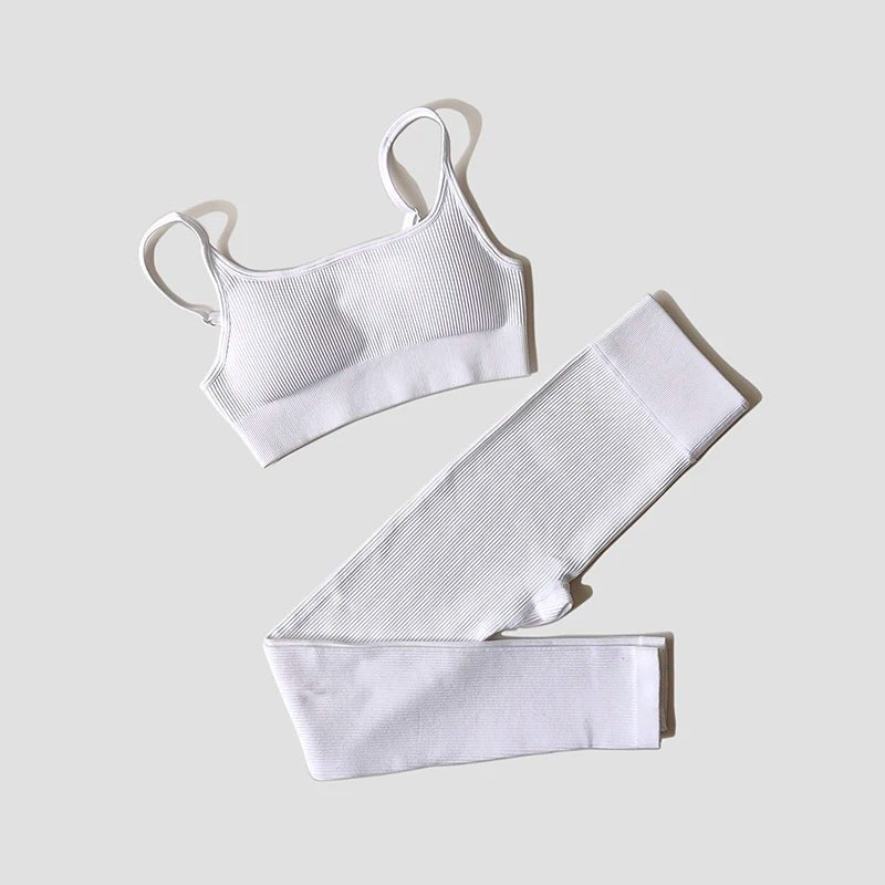 Set coordinato sportivo pantaloni e top da donna - set coordinato ATREND