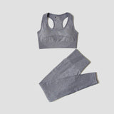 Set coordinato sportivo pantaloni e top da donna - set coordinato ATREND