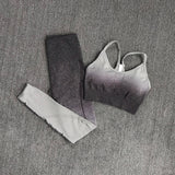 Set coordinato sportivo pantaloni e top da donna - set coordinato ATREND