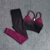 Set coordinato sportivo pantaloni e top da donna - set coordinato ATREND