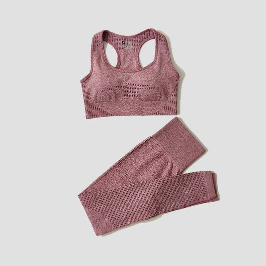 Set coordinato sportivo pantaloni e top da donna - set coordinato ATREND