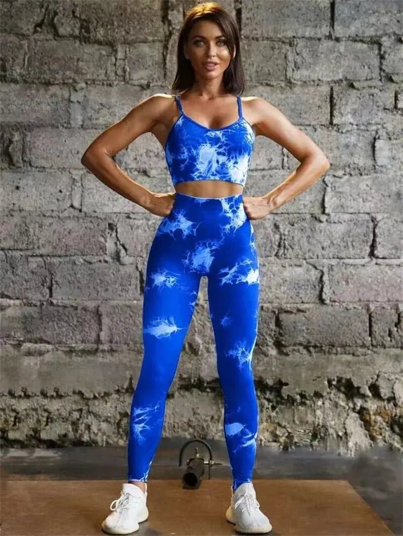 Set coordinato sportivo top e pantaloni da donna - Set coordinato ATREND