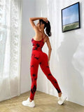 Set coordinato sportivo top e pantaloni da donna - Set coordinato ATREND