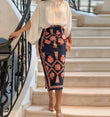 Set coordinato t-shirt con maniche a lanterna e gonna da donna - Set coordinato ATREND