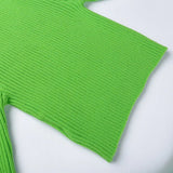 Set coordinato t - shirt e mini gonna plissettato da donna ATREND